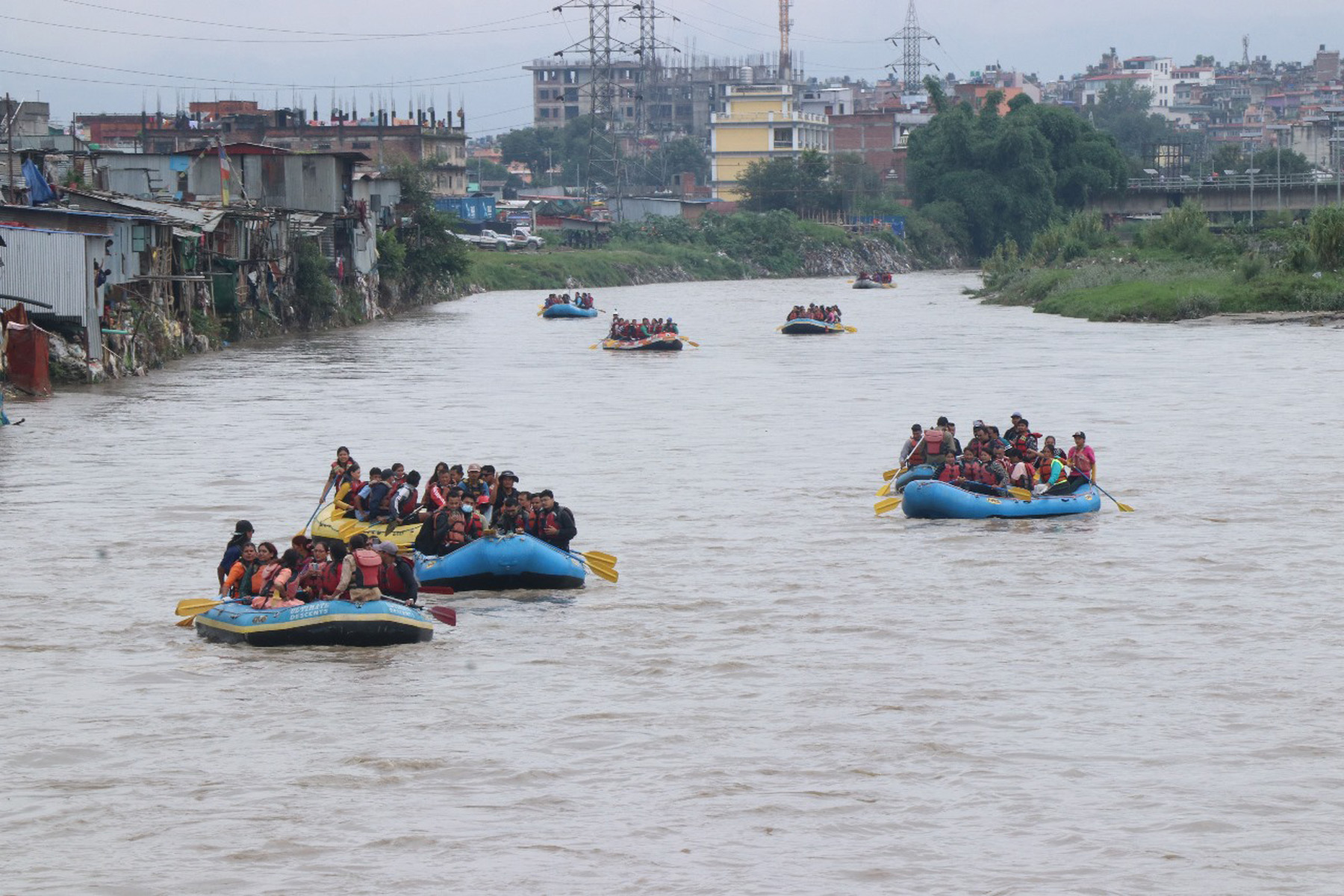 बागमतीमा सुन्दरीजलदेखि चोभारसम्म र्‍याफ्टिङ आयोजना गरिँदै